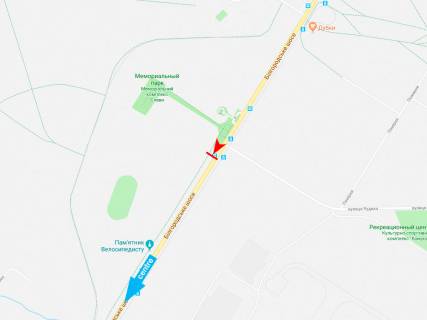 Citylight A in Dnipro (Dnipropetrovsk) Belgorodskoe sosse (ostanovka "Memorial Slavy") scheme