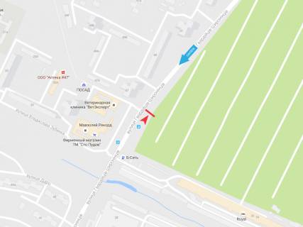 Billboard A in Dnipro (Dnipropetrovsk), 3х6  Gvardijciv-Sironinciv st. (navproti budinku No 47), z centru scheme