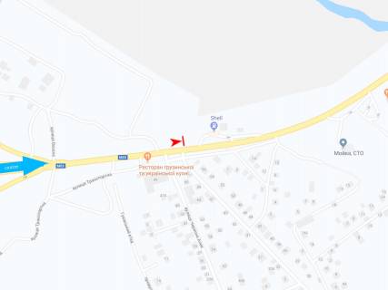 Billboard B in Kharkiv, 3х6  Poltavs'kij slah st. - Konareva st., v centr scheme