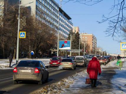 Backlight B in Dnipro (Dnipropetrovsk), 3,1х2,2  Kosmicna st., 11 Photo 1