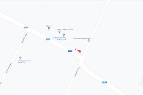 Billboard A in Dnipro (Dnipropetrovsk), 3х6  st. Persotravneva scheme