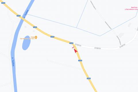 Billboard B in Barishivka, 3х6  v'izd u misto z boku Berezani scheme