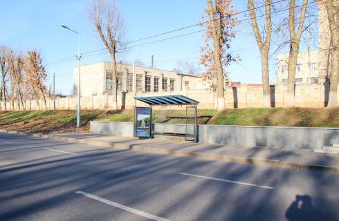 Citylight A in Zaporizhzhya Klockovskaa st. - bst. Frontovikov, 1   (ostanovka bst.Frontovikov) Photo 1