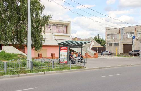 Citylight B in Kharkiv, 1,24х1,84  Klockivs'ka st. 330 (zupinka HDUHT) Photo 1