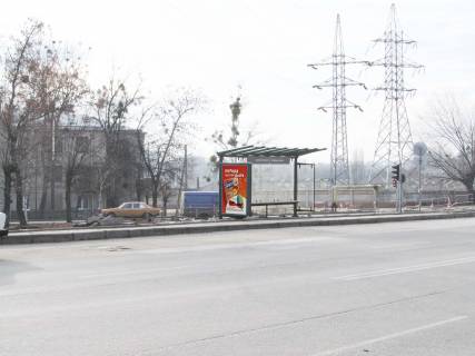 Citylight B in Kharkiv, 1,24х1,84  Saltivs'ke sose - Halturina (zupinka Ahiezeriv), v centr Photo 1