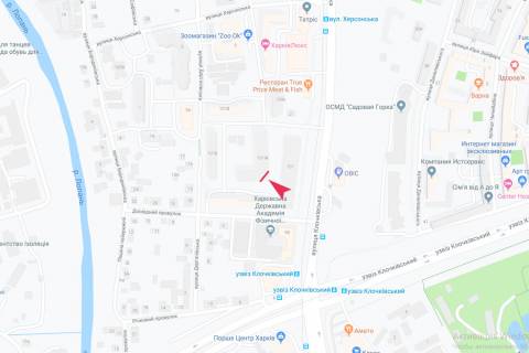 Non-Standard A in Kharkiv Klockovskaa st., 101Z (vozle Infiza) - Nakrysnaa ustanovka BUKVY scheme