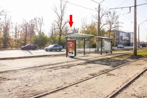 Billboard B in Kharkiv, 1,24х1,84  Saltivs'ke sose, 57 (2) (zupinka Mihajlika), z centru Photo 1