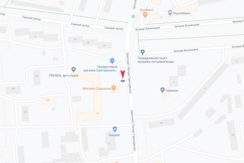 Citylight A in Kharkiv, 1,24х1,84  Petra Grigorenka pr-t, 14 (zupinka b-r Zasminovij), z centru scheme