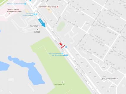 Prismatron, Prism A in Kharkiv, 3х6  Klockivs'ka st. - Frontovikiv bst., v centr - 471607 scheme