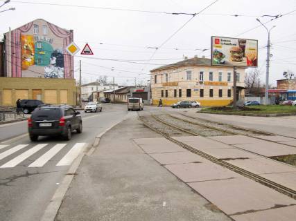 Billboard A in Kharkiv, 3х6  Voskresens'ka st. - m-n Bugrimovoi (Cirk) Photo 1