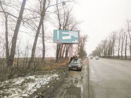 Billboard B in Boyarka, 3х6  viizd iz Boarki u bik Visnevogo Photo 1
