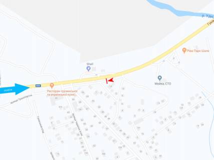 Billboard B in Dnipro (Dnipropetrovsk), 3х6  Poltavs'kij slah st. - Tumens'kij prov., 14, z centru scheme