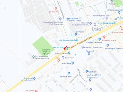 Citylight A in Kharkiv, 1,24х1,84  Poltavs'kij slah st. - Holodnogirs'ka st., 3 (st. Holodnogirs'ka) scheme