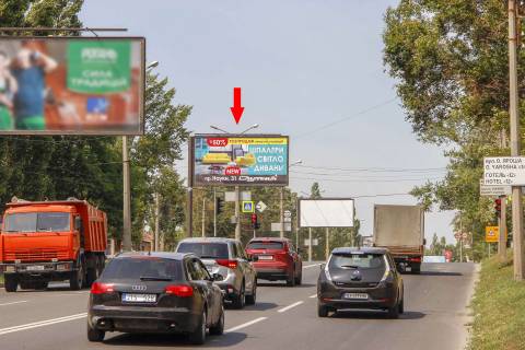Billboard B in Kharkiv, 3х6  Klockivs'ka st., 229, z centru Photo 1