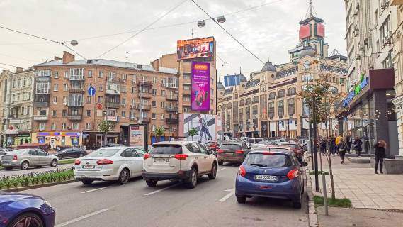 Video Billboard A in Kyiv, 5,12х13,44  V. Vasil'kivs'ka st., 9/2 (Kut) - 497083 Photo 1