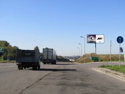 Billboard A in Dnipro (Dnipropetrovsk), 3x6  Krivoriz'ke sose - Poticna st., AZS "WOG" Photo 1