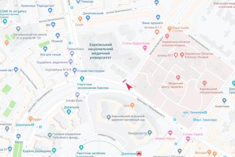 Scrolller, Scroll A in Dnipro (Dnipropetrovsk), 3,1х2,2  Nezaleznosti pr-t, 11 - Literaturna st., z centru, VIP - 373989 scheme