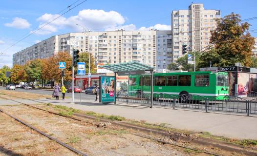 Citylight A in Zaporizhzhya Pobedy av., 74 (ostanovka "Solnecnaa") Photo 1