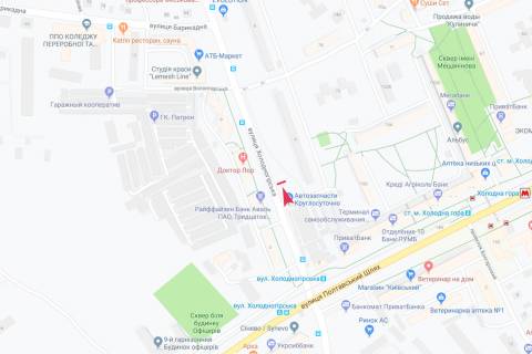 Billboard A in Kharkiv, 3х6  Holodnogirs'ka st., 4, z centru scheme
