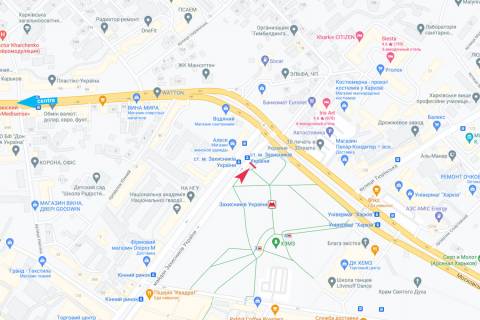 Video Billboard A in Kharkiv, 6x3  Geroiv Harkova prospekt - Molocna st., m. Zahisnikiv Ukraini, do centru (DK "HEMZ", "Kinnij Rinok") - 457669 scheme