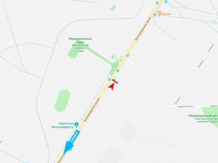 Citylight A in Dnipro (Dnipropetrovsk) Belgorodskoe sosse - Rudika st. (1) (ostanovka "Memorial Slavy") scheme