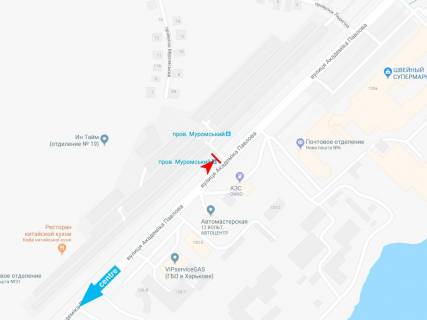 Citylight A in Kharkiv, 1,24х1,84  Akademika Pavlova st., 71 (1) (zupinka provulok Leonida Glibova (Muroms'kij)), z centru scheme