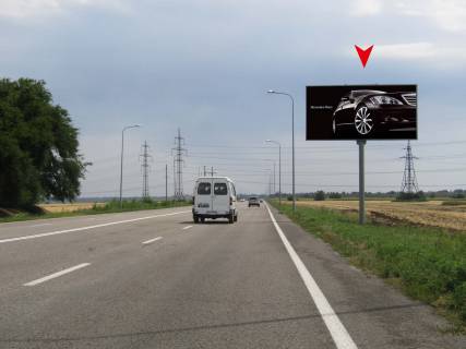 Billboard A in Dnipro (Dnipropetrovsk), 3x6  Asnopolans'ka st. - Aeroportivs'ka st.  (300 metriv za perehrestam) (storona A) Photo 1