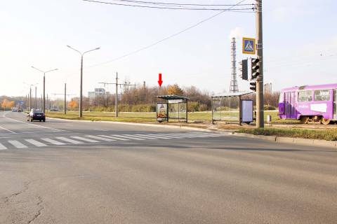 Citylight A in Kharkiv, 1,24х1,84  Saltivs'ke sose (navproti budinku No 176) (zupinka Marii Zan'kovec'koi (Motronins'ka)),v centr Photo 1