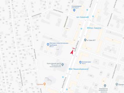 Backlight B in Dnipro (Dnipropetrovsk), 2.3x3.14  - scheme