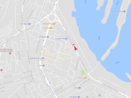 Billboard A in Dnipro (Dnipropetrovsk), 3x6  - scheme