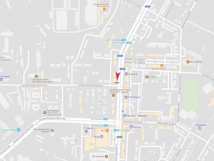 Billboard A in Dnipro (Dnipropetrovsk), 3x6  - scheme