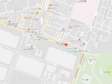 Billboard A in Dnipro (Dnipropetrovsk), 3x6  Криворізька вул., 10 scheme