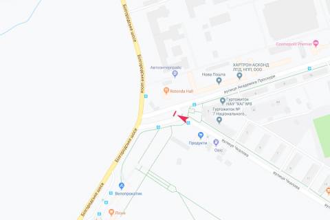 Prismatron, Prism A in Zaporizhzhya Ckalova st. - Akademika Proskury st., v centr, VIP - 186274 scheme
