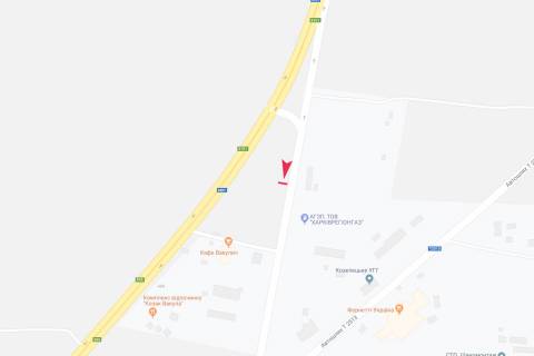 Billboard A in Kozelets v'ezd-vyezd scheme