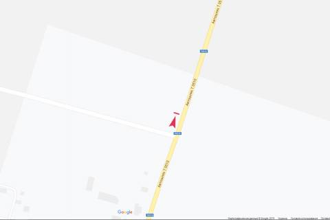 Billboard B in Oleksandrivka vyezd s goroda scheme