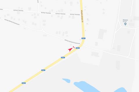 Billboard A in Illarionovo zd pereezd scheme