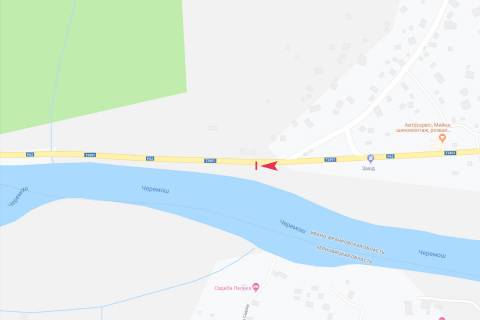 Billboard B in Zaporizhzhya vyezd s goroda scheme