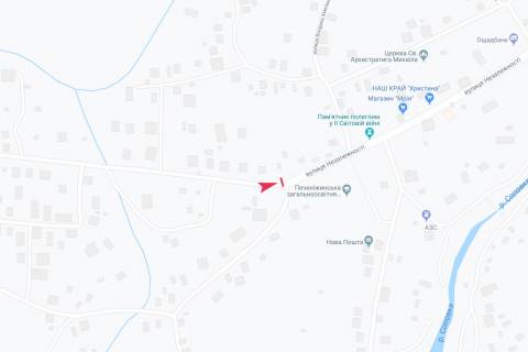 Billboard B in Nizhin st. Nezaleznosti scheme