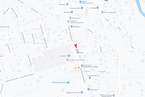 Billboard B in Kalinovka (Vinnytsia region) st. Nezaleznosti scheme