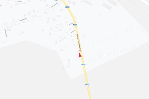 Billboard B in Pogrebishche v'ezd v gorod so storony Adamovki scheme