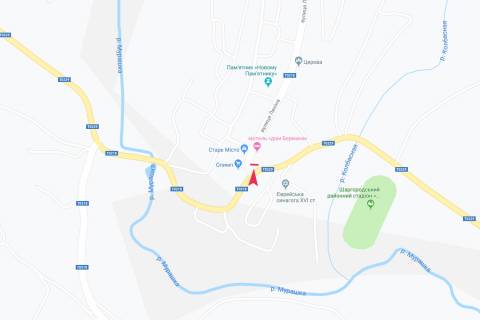 Billboard A in Shargorod st. Lenina scheme