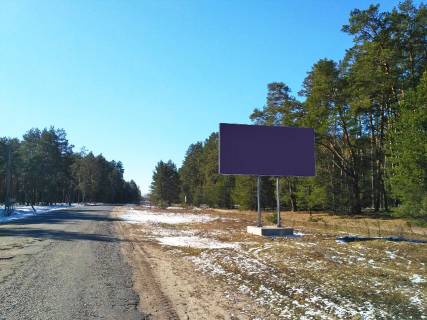 Billboard A in Yampil Doroga T 19-15 Seredina-Buda-Ampil'-Bereza 31 km+700 vpravo Photo 1