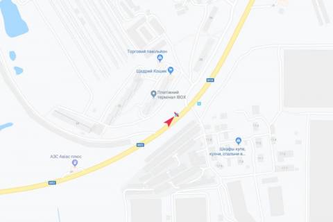 Citylight B in Kharkiv, 1,24х1,84  Meref'ans'ke sose, 30 (zupinka Meref'ans'ke sose), v centr scheme