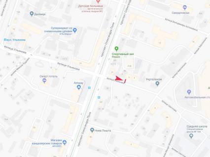 Backlight B in Dnipro (Dnipropetrovsk), 2.3x3.14  - scheme