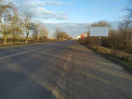 Billboard A in Odessa, 3х6  транспорт рухається до двох стовпів, до р-ку Анжеліка, Авангард. Photo 1