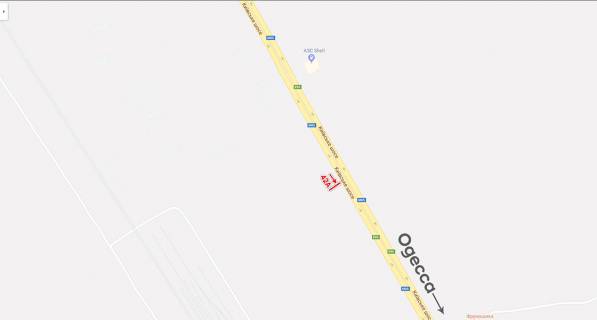 Billboard A in Odessa trasi, 6х3  Kievskaa trassa scheme