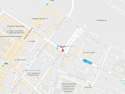 Scrolller, Scroll A in Kharkiv Vesnina st. - Cernysevskogo st. - 383564 scheme
