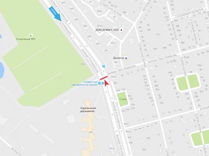 Prismatron, Prism B in Kharkiv, 3х6  Klockovskaa st. 328 iz centra - 382744 scheme