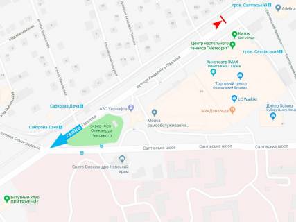 Scrolller, Scroll B in Kharkiv, 3,1х2,2  Akademika Pavlova st., 85, z centru  (TRC Francuz'kij Bul'var) - 382270 scheme