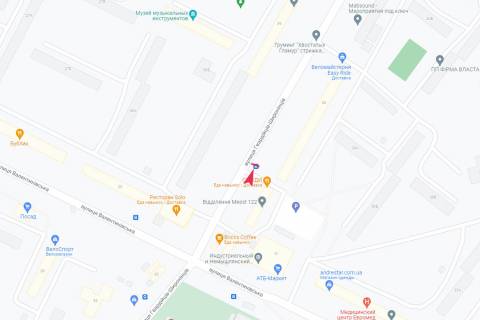 Citylight A in Kharkiv, 1,24х1,84  Gvardejcev Sironincev st., 38 scheme